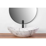 Накладной умывальник Rea Royal Statuario Marble Matt